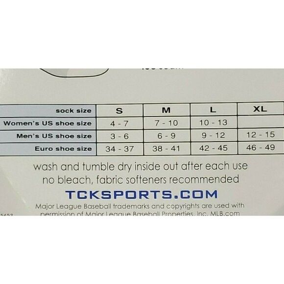 TCK Baseball Socks Tube Navy Size Large Unisex - Picture 6 of 6